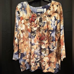 Women’s Alfred Dunner 3/4 sleeve blouse